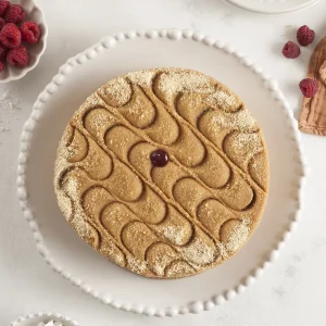 Torta Small Mil Hojas Manjar con Mermelada de Frambuesa - 20 cms. diámetro