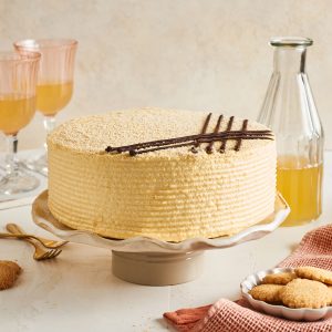 Torta panqueque naranja chocolate