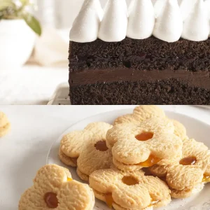 Brazo Josefina y Galletas de Mermelada